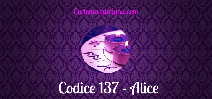 Carte Napoletane Alice Cod 137 Cartomanzia Luna