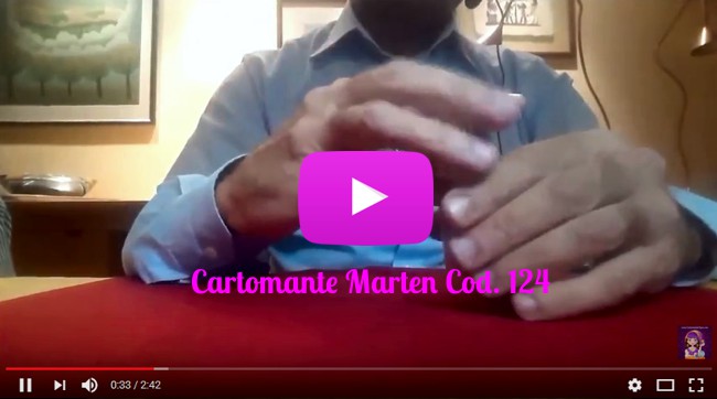 Video cartomante Marten Cod. 124